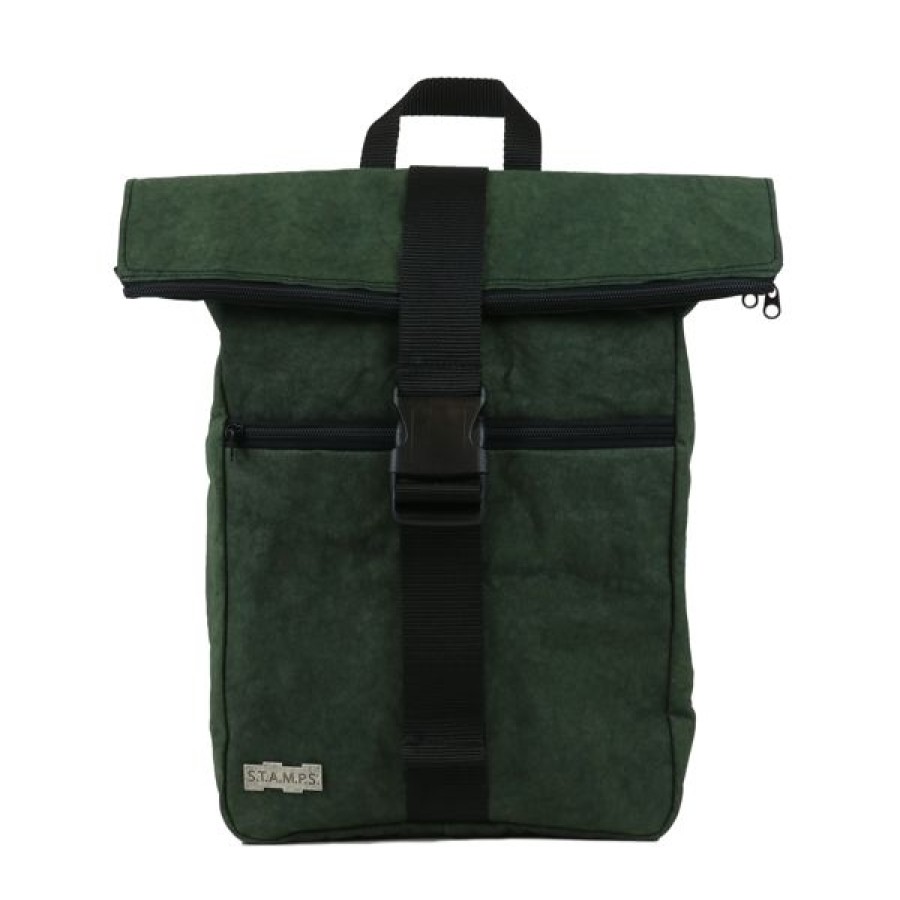 Bags stamps | Columbus In Dark Green