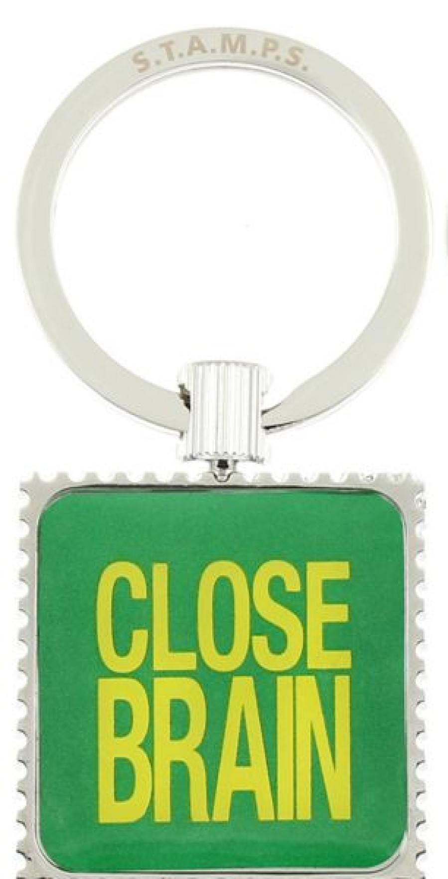 Home & Gift stamps | Keyring Close Brain