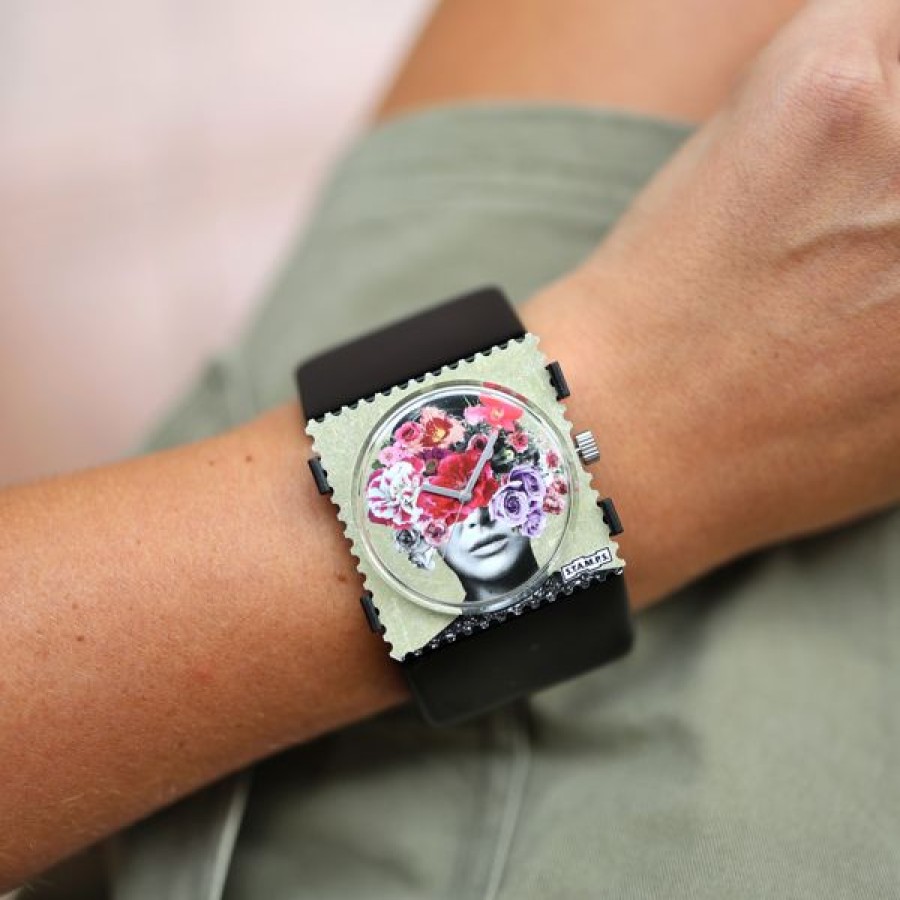 Watches & Jewellery stamps Classic | Head Full Of Flowers